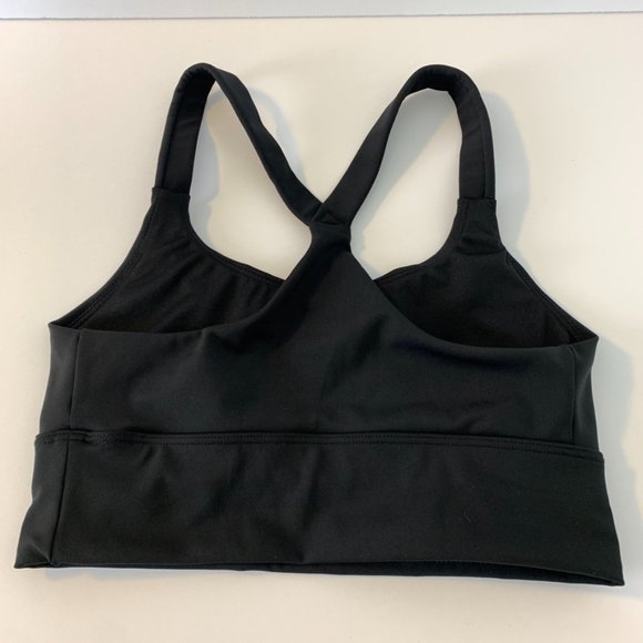 NWOT NATORI Black Impulse Racerback Sports Bra - Picture 5 of 13